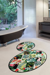 Mijölnir Juego de alfombras de baño Patch Djt Multicolor